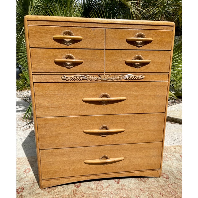 Mid Century Limed Oak Dresser Chairish