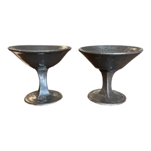 American Arts & Crafts Style Stoneware Coups