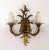 1940s Cast Brass Acanthus Leaves 2-Light Sconce For Sale - Image 11 of 11
