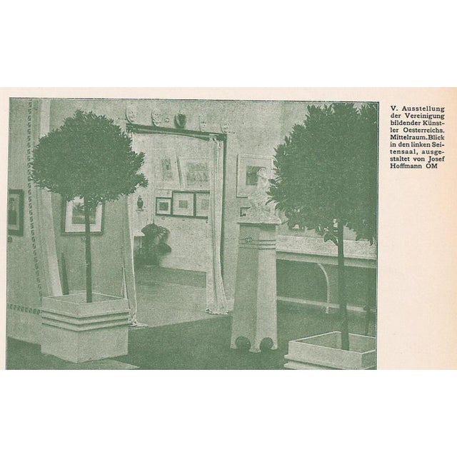 1900 - 1909 Original secessionistic table by Prof. Josef Hoffmann & Joseph Maria Olbrich, Vienna, 1900 For Sale - Image 5 of 18