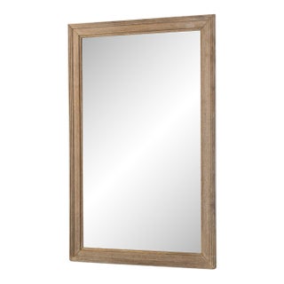 19th Century France Red Wood Mirror For Sale
