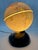 Vintage plastic political globe by Globe Terrestre France. Small table model. French language. In beautiful working...