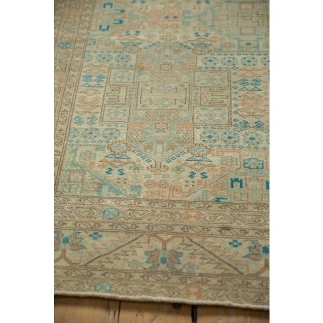 Vintage Distressed Sparta Carpet - 6'4" x 9'7" For Sale - Image 10 of 11