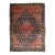 1900s, Handmade Antique Persian Farahan Rug 3.10' X 5.4' For Sale