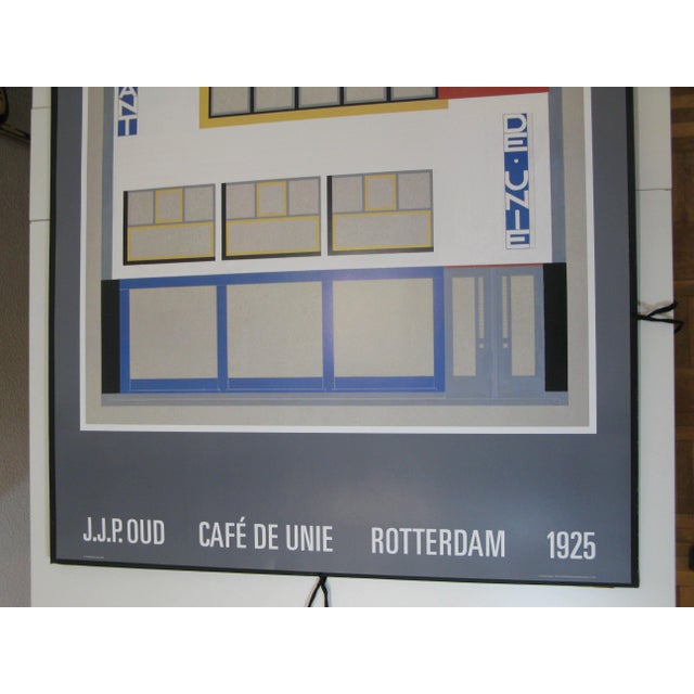 Café De Unie Poster by J.J.P. Oud, Rotterdam, 1925 For Sale - Image 4 of 10