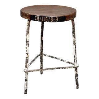 Stool by Pierre Jeanneret, 1952 For Sale