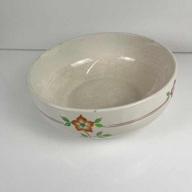 Salad Bowl from Moulins Des Loups, 1950s For Sale - Image 3 of 7