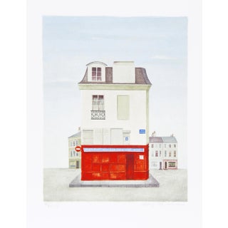 Restaurant au Vieux Paris, Mary Faulconer Lithograph For Sale