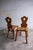 Brutalist Brutalist Oak Wooden Chairs, Set of 2 For Sale - Image 3 of 13