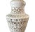 Vintage Chinoiserie White Pierced / Reticulated Blanc De Chine Ginger Jar Vase Table / Accent Lamp For Sale - Image 4 of 9