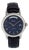 Epos Passion Day Date 39mm 3217 Blue Dial Leather Strap Steel Automatic Watch For Sale