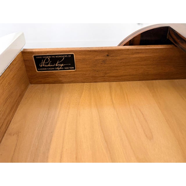 Mid-Century Modern Rare Vladimir Kagan Credenza, Rosewood, Vladimir Kagan Designs, 1970s For Sale - Image 3 of 11