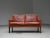 2-Seater Sofa in Cognac Leather by Kai Lyngfeldt Larsen, Denmark, 1960s For Sale - Image 3 of 16
