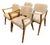 Set of 4 Vintage Italian Gio Ponti Manner Chairs For Sale