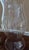 Vintage Etched Glass Hurricane For Sale - Image 4 of 11