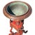 Wood 1950s Hollywood Regency Red Mahogany Georgian Wig Plant Stand W/ Drawers Dish, Pair For Sale - Image 7 of 10