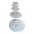 16th Century Late Ming Dynasty Zhangzhou Swatow Celadon Chargers - Set of 5 For Sale