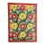 Mamta Devi, 2016 National Award-Winning Artist – Hand-Painted Madhubani "The Tree of Life With Auspicious Birds and Blooms" Painting on Canvas For Sale
