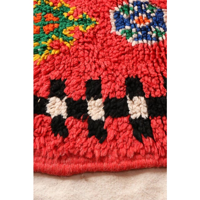 Moroccan Vintage Boho Moroccan Rug For Sale - Image 3 of 6