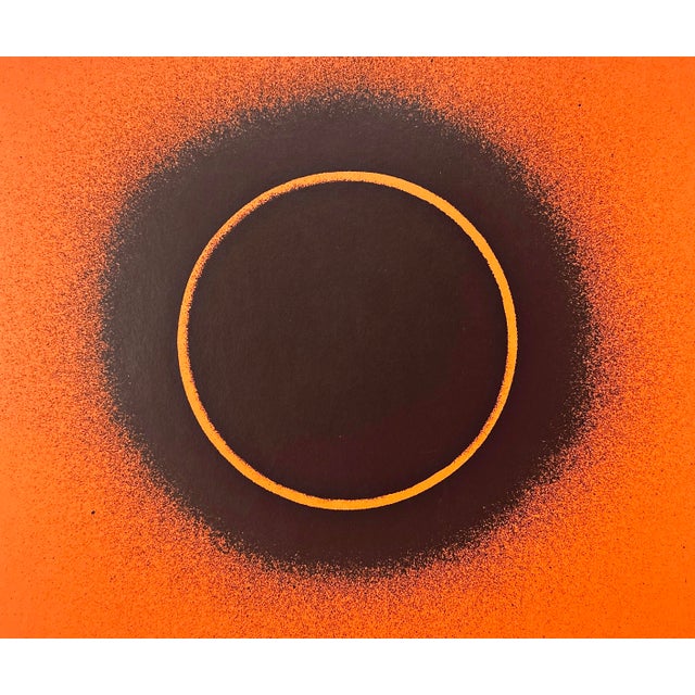 Otto Piene, Telerot and Teleschwarz, 1970, Serigraph, Framed For Sale - Image 6 of 7