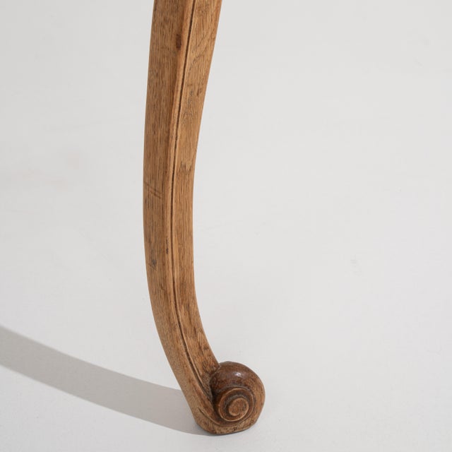 Louis XV Oak Side Table, France, Early 20th Century For Sale - Image 4 of 14