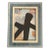 Contemporary Original Wayne Cunningham Small Abstract Collage Italian Tabletop Frame For Sale