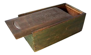 Antique Primitive Candle Box
