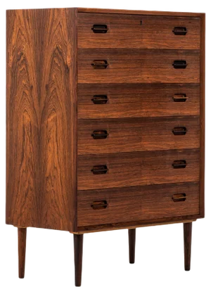 Rosewood Model 91 Cabinet by Ejvind A. Johansson for Gern Møbelfabrik, Denmark, 1950s