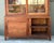 Vintage Primitive Teak Sliding Door Cabinet For Sale - Image 4 of 12