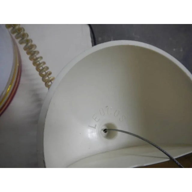 Semi-Trans Chandeliers Leukos from Leucos, 1970s, Set of 2 For Sale - Image 11 of 13