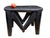 African Vintage African Nupe Stool / Table Nigeria 22.5" W by 15.4" H For Sale - Image 3 of 6