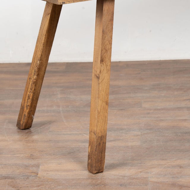 19th Century Rustic Peg Leg Console Table For Sale - Image 17 of 18