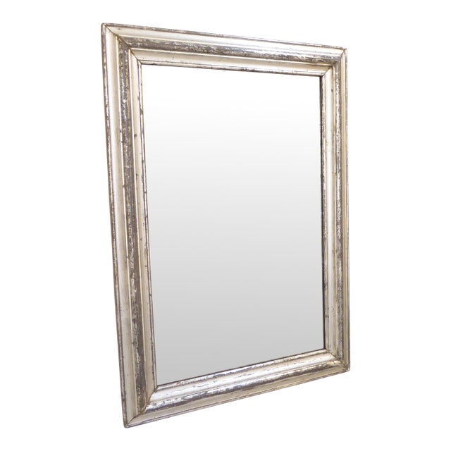 19th Century Silverleaf Mirror For Sale