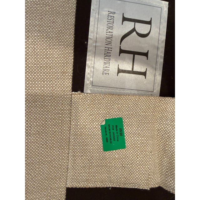 Restoration Hardware Belgian Track Arm Sofa For Sale In San Francisco - Image 6 of 10