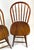1980s Windsor Style Wood Bar Stools a Pair For Sale - Image 5 of 13