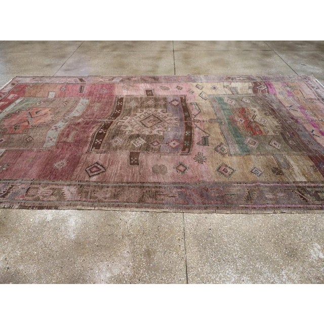 Galerie Shabab Collection Mid-20th Century Turkish Anatolian Tribal Carpet For Sale In New York - Image 6 of 10