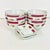 Mid 20th Century Mid 20th Century Chinoiserie Hollywood Regency Rice Bowls and Sauce Cups - Set of 10 For Sale - Image 5 of 10