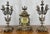 Vintage French Mantel Clock Garniture with Candelabras, Set of 3 For Sale - Image 18 of 18