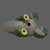 Whimsical Cloisonne Hand Painted Enamel Frog Figurine For Sale - Image 6 of 7
