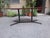 Rectangular Dining Table with Formica Top, Iron Base and Brass Finishes, 1950s For Sale - Image 9 of 12