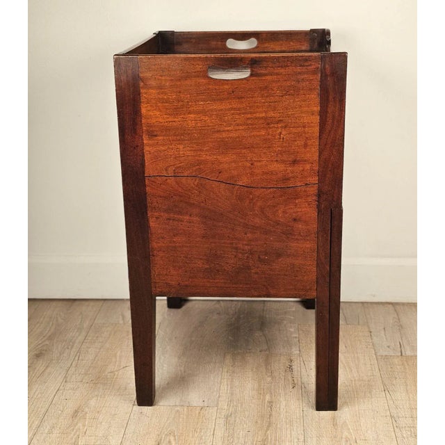 Late 18th Century George III Period Mahogany Commode, Circa 1790 For Sale - Image 5 of 9