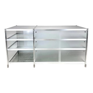 1990’s Modern Sec Shelf Storage System Credenza / Media Cabinet by Alfredo Haberli for Alias, Italy For Sale