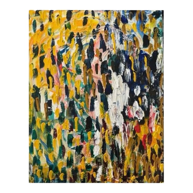 Matthew Izzo Abstract Oil Painting on Canvas Titled "Valley Stream" For Sale