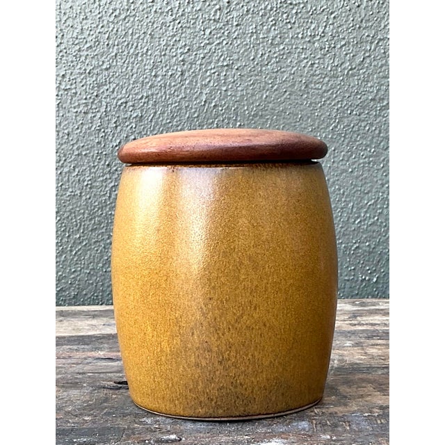 Vintage Dunhill Lidded Ceramic Tobacco Jar For Sale - Image 9 of 12