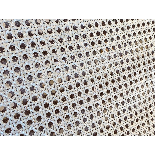 Sofa in Lacquered Bamboo and Vienna Straw by McGuire, 1970s For Sale - Image 15 of 18