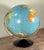 Sky Blue Vintage Large 20" Mid Century Rand McNally World Globe on Stand For Sale - Image 8 of 11