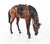Mid 20th Century Vintage Leather-Wrapped Model Horse Sculpture For Sale - Image 5 of 5