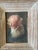 Wood Set of Three Original Small Portrait Paintings, Framed For Sale - Image 7 of 8