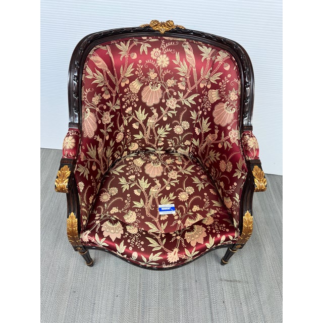 French Empire Bergère Armchair, Circa 1920s For Sale - Image 12 of 12