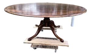 English Round 72" Dining Table